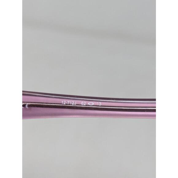 Oakley Script Asian 12-712J Black Lavender Frame Womens Sunglasses - Picture 5 of 9